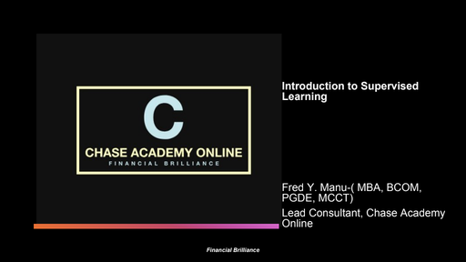  Introduction to Supervised Learning.pptx