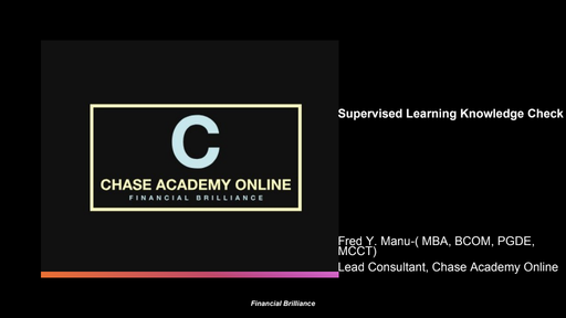  Supervised Learning Knowledge Check.pptx